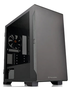 Gabinete para computadora de escritorio Thermaltake S100 CA-1Q9-00S1WN-00 CA-1Q9-00S1WN-00 negro