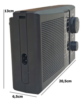 Radio Sonivox Electrico, Bateria Analógico Portátil