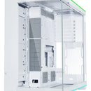 Gabinete para jugadores Lian Li O11 Dynamic Evo Rgb Wt Temp Glass, color blanco