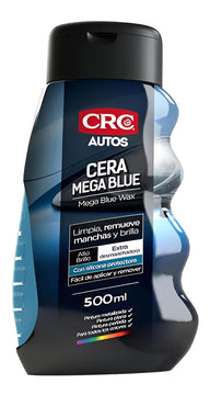 Cera Mega Blue 500 Ml Para Autos Crc (10229410)