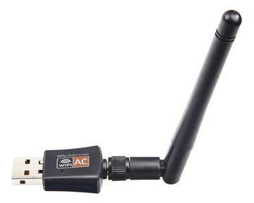 Receptor Wifi 600mbs Doble Banda Tarjeta Usb Dual 2.4-5 Ghz
