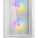 Armario Cougar Duoface Rgb de vidrio templado blanco para jugadores. Medio