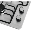 Estufa de Empotrar Acero Inox Dos Puestos 35 cm Gas Natural