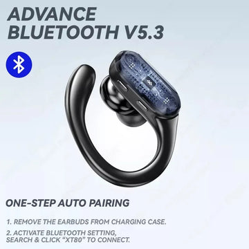 Audífonos 100% Lenovo Livepods Xt80 Bluetooth 5.3 Negro Ya!! Negro