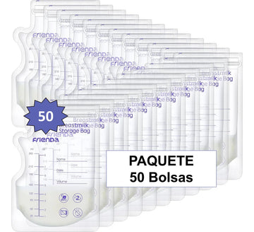 Bolsas Almacenamiento Leche Materna 50 Unidades Americana