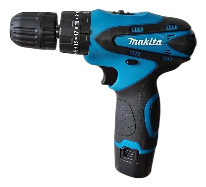 Taladros Inalambricos Atornillador Y Percutor De 18 Voltios - Azul Petróleo - 60hz