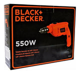 Taladro Percutor 3/8 PuLG 550w Black And Decker Tb550-b3 Color Naranja