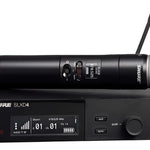 Micrófono Inalambrico Shure Slxd24/sm58 H5 Profesional Origi Color Negro
