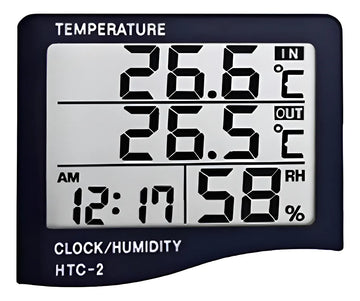 Termohigrómetro Digital Htc-2 Con Certificado De Calibracion