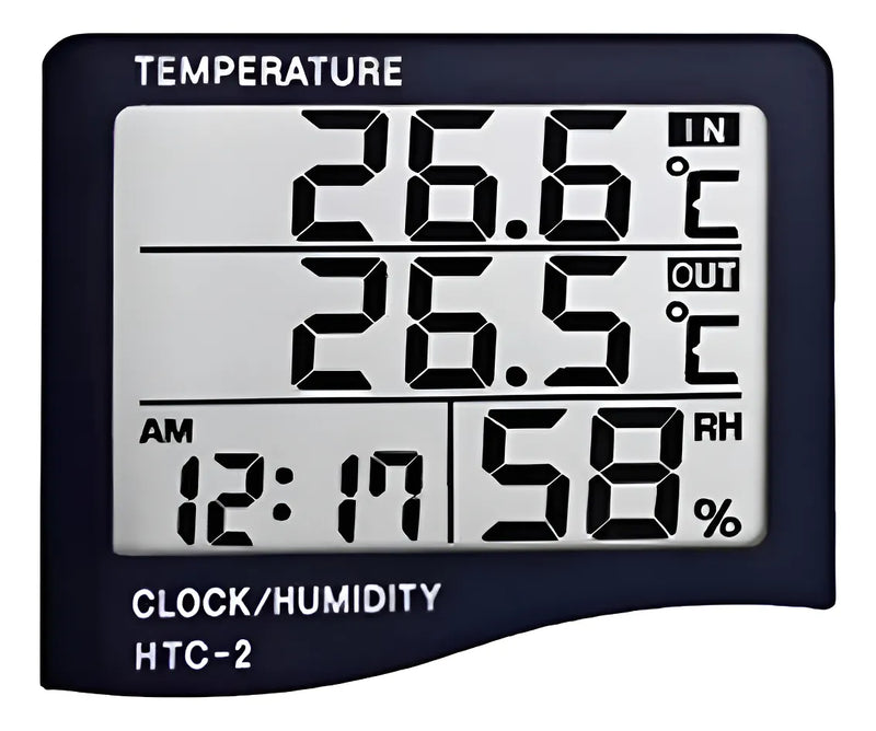 Termohigrómetro Digital Htc-2 Con Certificado De Calibracion