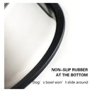 Comedero Plato Para Perros Y Gatos En Acero Inoxidable 22cm Color Plateado