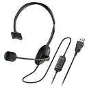 Diadema Genius Hs-100u Usb Monoaural Con Microfono Negro