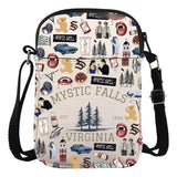 Bolso Cruzado Tvd Vampiros Mystic Falls Regalo Soñador