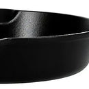 Sartén De Hierro Fundido Esmaltado Victoria® 25 Cm / 10 In Color Negro