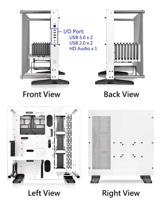 Gabinete Atx De Vidrio Templado Thermaltake Core P3 Atx | Vi