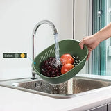 Escurridor Canasta Para Lavar Verduras Pvc Aaa