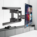 Soportes articulados para TV North Bayou P6, 45 a 80 cm, color negro