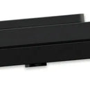 Teclado Genius SlimStar QWERTY Membrana español color negro con luz no
