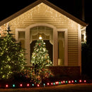 Luces De Navidad Solar Extension Luz Micro Led Navideñas Blanco