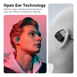 Audífonos Auriculares Air Conduction Oido Abierto Livianos Negro