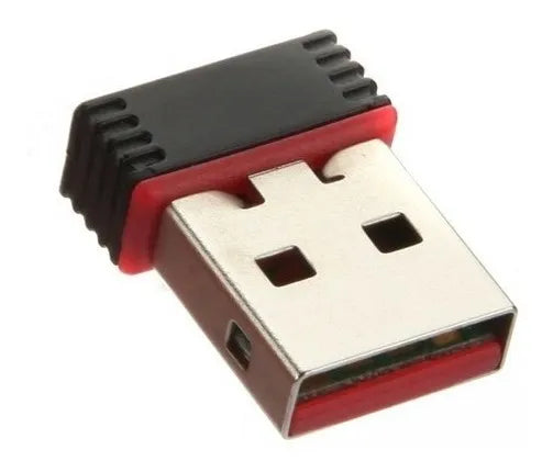 Tarjeta Nano Adaptador Receptor Usb Wifi 150mbps 802.11n Pc