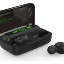 Fone de ouvido in-ear sem fio TWS F9-5 BTH-F9-5 negro