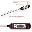Termómetro Digital De Cocina De Punzon Sonda Chef Multiusos Negro