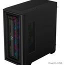 Chasis Gamer E-atx Argb 7 Coolers Argb Jx-125 War Hammer Negro