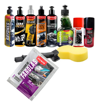 Kit Limpieza Mantenimiento Moto Super + Espuma +