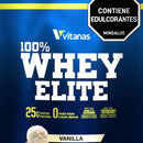 Proteina Whey Elite 100% - 2lbs + Termo + 3 Energizantes Sabor Vainilla + Termo Nutriciononline