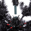 Yaheetech - Arbol De Pino Artificial De Halloween Negro De 6