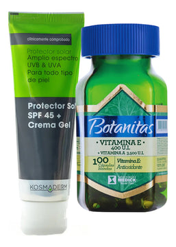 Protector Solar 45 + Vitamina E