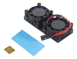 Kit De Disipadores Con Ventiladores Para Raspberry Pi 3 Pi 4