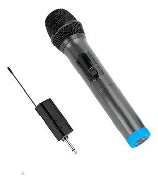 Micrófono Inalámbrico Profesional Pantalla Led Wg-11 Negro