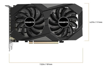 Tarjeta Grafica Gigabyte Geforce Rtx 3050 6gb Windforce Oc