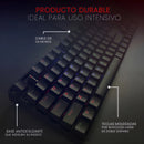 Teclado Gamer Mitra K551-rgb Negro Español Alámbrico