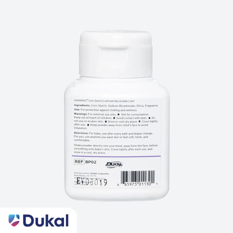 Talco Para Bebé Dukas Dawnmist Ultra Suave Y Hidratante