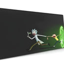 Mouse Pad Gamer Rgb Grande 80x30x4cm Caucho Y Tela Epik Negro