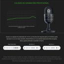 Micrófono Usb Gamer Razer Seiren Mini Compact Supercardioide Negro Clásico