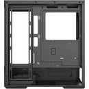 Gabinete Gamer Iceberg Crystal Gx Black 7 Fans Argb Usb C Negro