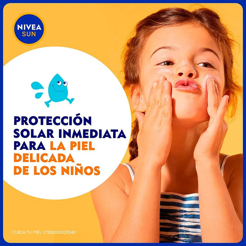 Nivea Sun Bloqueador Bebes y Niños Piel Sensible