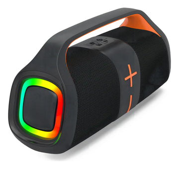 Parlante Bluetooth Tws Portatil Usb Radio Llamadas Bowmann Color Negro