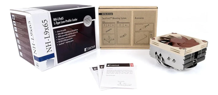 Cooler Noctua, Nh-l9x65, Dis Or De Cpu, 65 Mm, Marrón