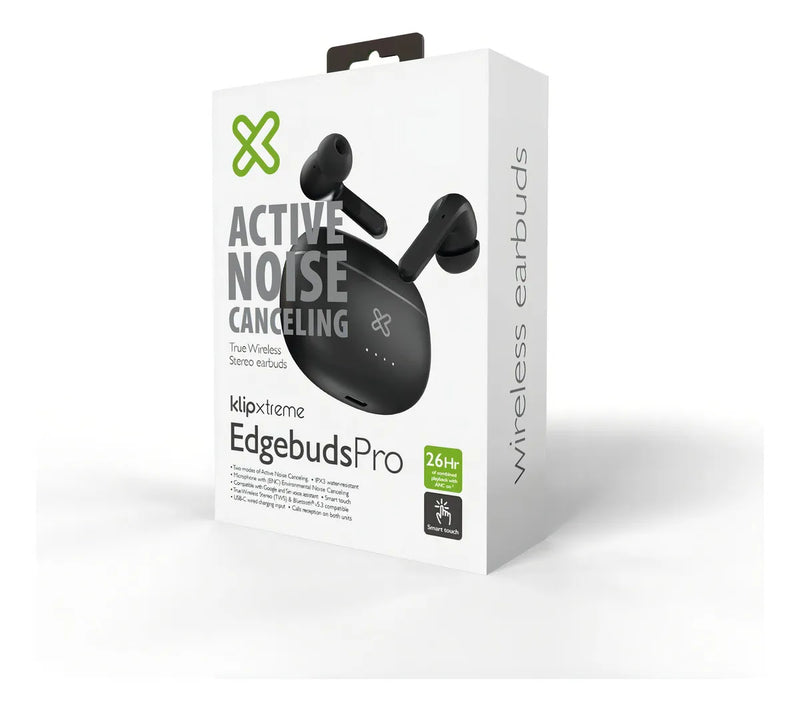 Auricular Tws Edgebuds Pro Bluetooth 5.3 Noise Canceling 26h