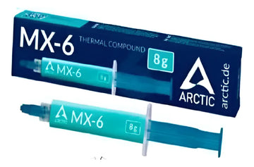 Pasta Termica Mx-6 8 Gramos Desipador Calor Cpu Alto Rendimi Gris