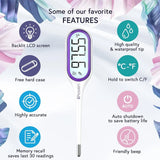 Nuevo Termómetro Corporal Basal Iproven 2023 Con Lcd Jumbo Y