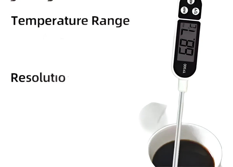 Termometro Digital Alimentos Comida Sonda Carnes Temperatura