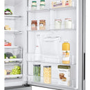 Nevera Lg Bottom Freezer 461lt Tecnología Naturefresh Plata Plateado