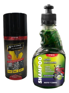 Shampoo Con Cera Super Brillo + Silicona Ultra Rapida