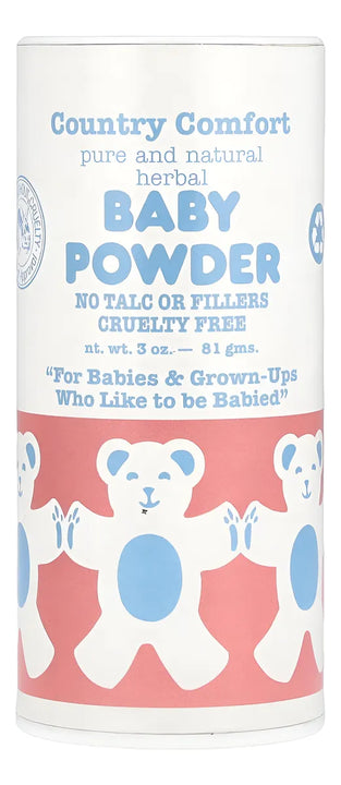 Polvo Herbal Natural Para Bebés, Sin Talco 3 Oz